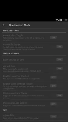 One-Handed Mode android App screenshot 1